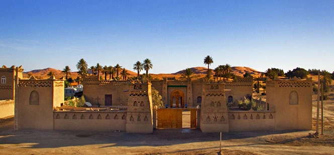 Palais de sable à Merzouga