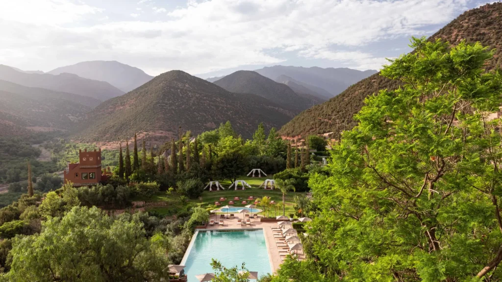 Villas perchées dans le Haut Atlas